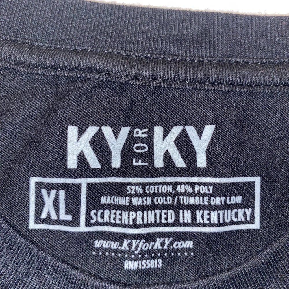 KY for KY RARE Nice A** Bro Graphic Tee - Black Size XL / Lexington KY - Picture 3 of 5